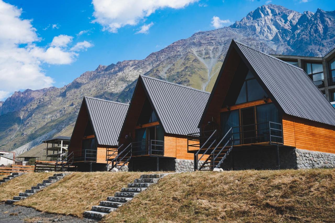 Ferienwohnung Misty Rocks Kazbegi Exterior foto