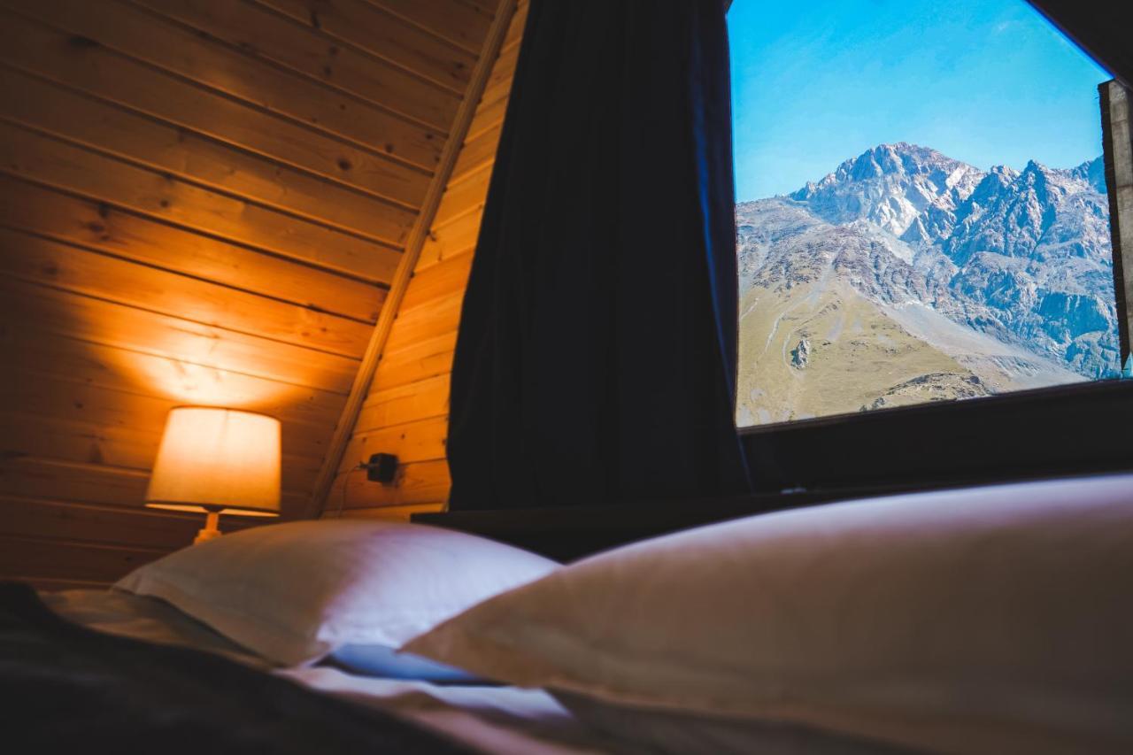 Ferienwohnung Misty Rocks Kazbegi Exterior foto